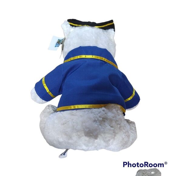 Rush Limbaugh Two If By Tea Teddy Bear Plush Stuffed Animal White/American Flag - Picture 3 of 6